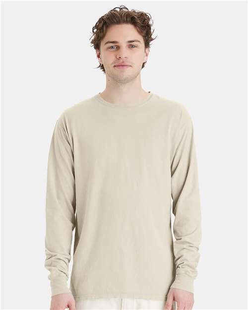 Unisex Garment-Dyed Long Sleeve T-Shirt - Image 127