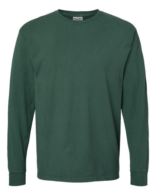Unisex Garment-Dyed Long Sleeve T-Shirt - Image 56
