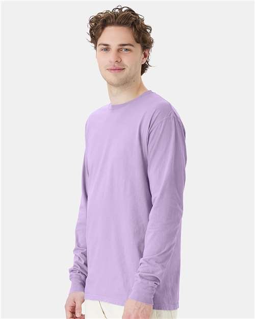 Unisex Garment-Dyed Long Sleeve T-Shirt - Image 72