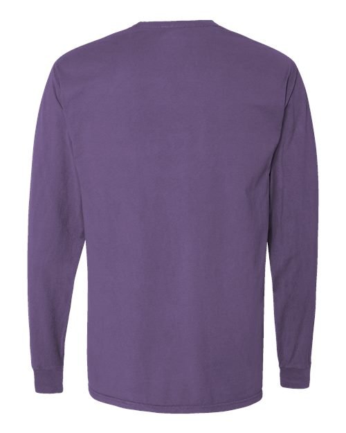 Unisex Garment-Dyed Long Sleeve T-Shirt - Image 75