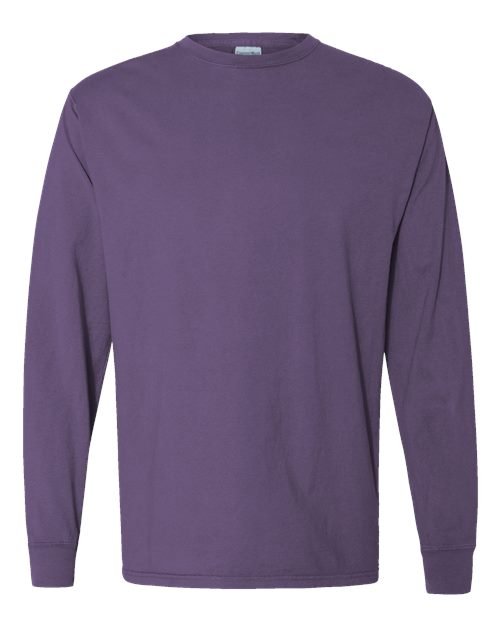 Unisex Garment-Dyed Long Sleeve T-Shirt - Image 74