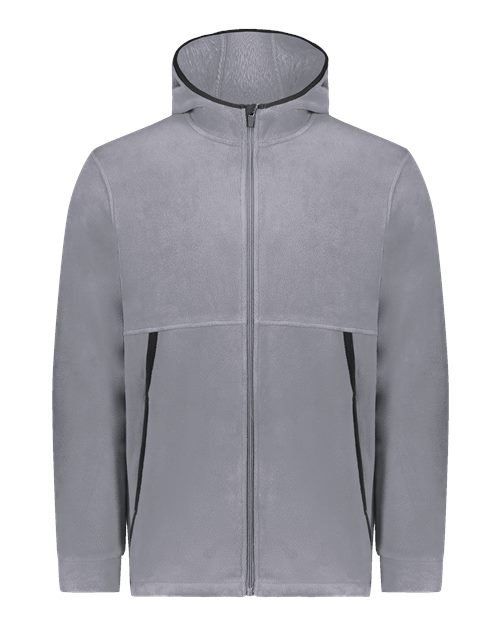 Unisex Eco Revive™ Polar Fleece Hooded Full-Zip Jacket - Image 8