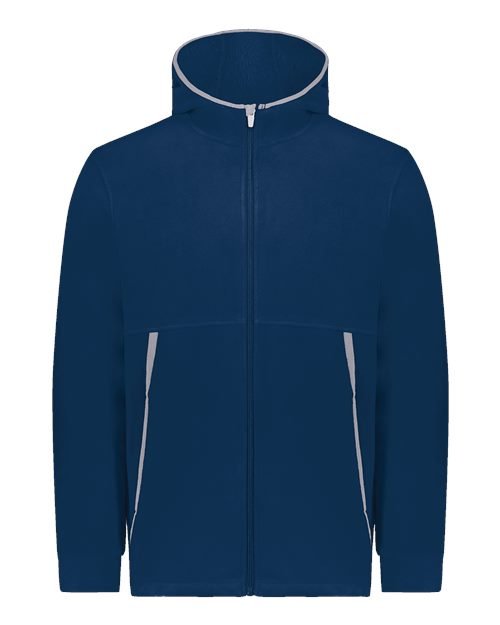 Unisex Eco Revive™ Polar Fleece Hooded Full-Zip Jacket - Image 14
