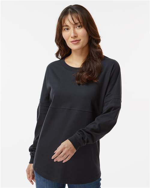 Women's Pom Pom Long Sleeve Jersey T-Shirt - Image 4