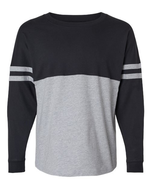 Women's Pom Pom Long Sleeve Jersey T-Shirt - Image 8