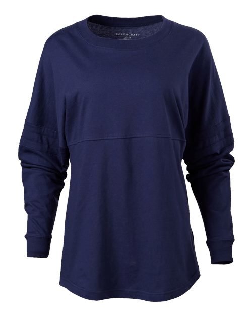 Women's Pom Pom Long Sleeve Jersey T-Shirt - Image 42