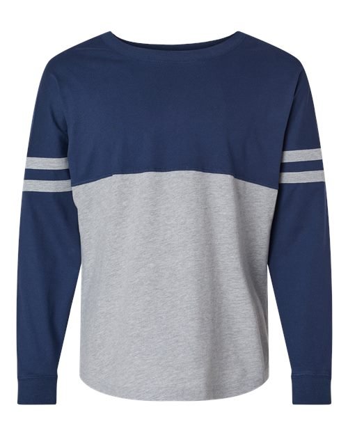 Women's Pom Pom Long Sleeve Jersey T-Shirt - Image 44