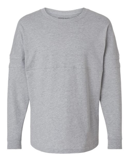 Women's Pom Pom Long Sleeve Jersey T-Shirt - Image 50