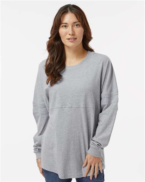 Women's Pom Pom Long Sleeve Jersey T-Shirt - Image 53