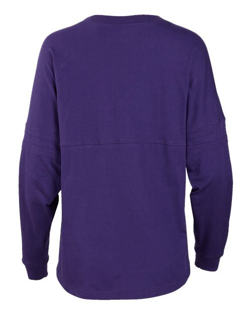 Women's Pom Pom Long Sleeve Jersey T-Shirt - Image 61