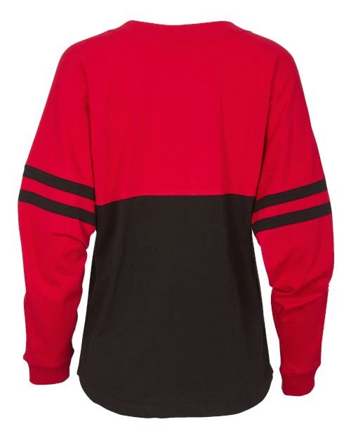 Women's Pom Pom Long Sleeve Jersey T-Shirt - Image 63
