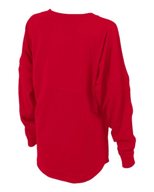 Women's Pom Pom Long Sleeve Jersey T-Shirt - Image 67