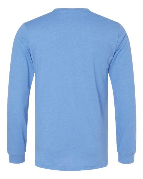 Heather CVC Long Sleeve Tee - Image 21