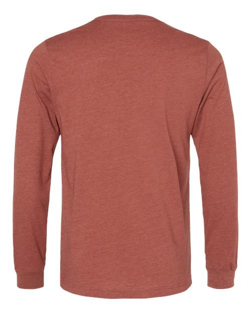 Heather CVC Long Sleeve Tee - Image 28