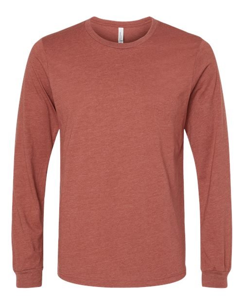 Heather CVC Long Sleeve Tee - Image 27