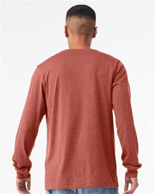 Heather CVC Long Sleeve Tee - Image 32