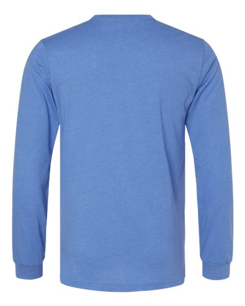 Heather CVC Long Sleeve Tee - Image 34