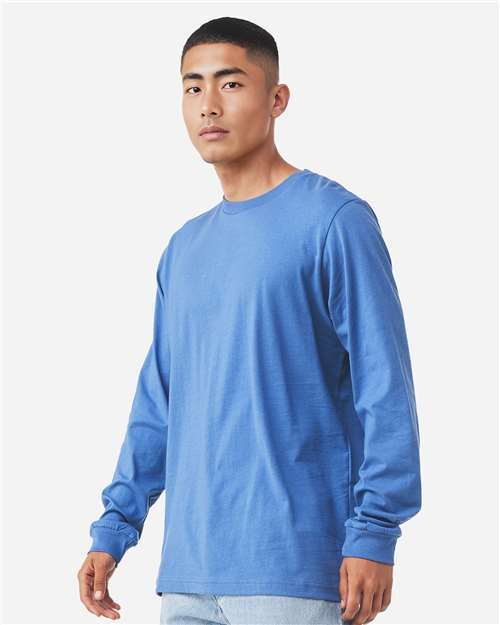 Heather CVC Long Sleeve Tee - Image 37