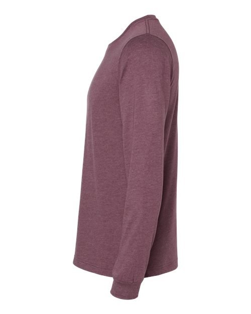 Heather CVC Long Sleeve Tee - Image 68