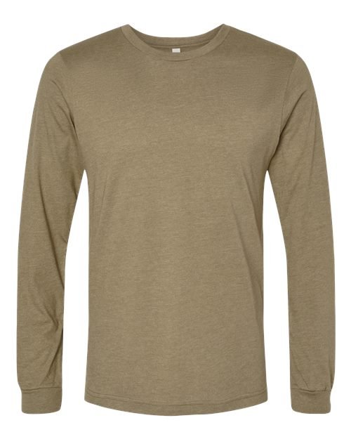 Heather CVC Long Sleeve Tee - Image 105