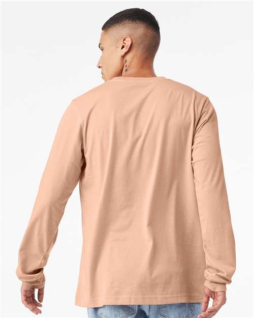 Heather CVC Long Sleeve Tee - Image 116