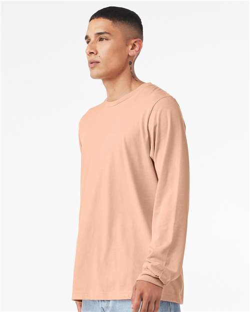 Heather CVC Long Sleeve Tee - Image 115