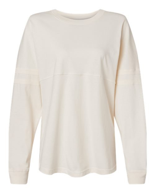 Women's Pom Pom Long Sleeve Jersey T-Shirt - Image 36