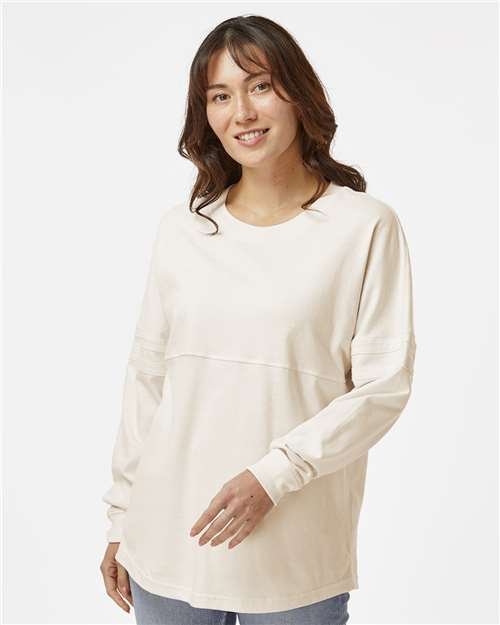 Women's Pom Pom Long Sleeve Jersey T-Shirt - Image 39