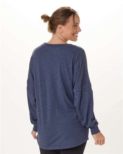 Women's Pom Pom Long Sleeve Jersey T-Shirt - Image 31