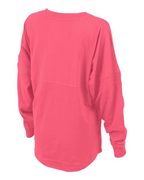 Women's Pom Pom Long Sleeve Jersey T-Shirt - Image 57