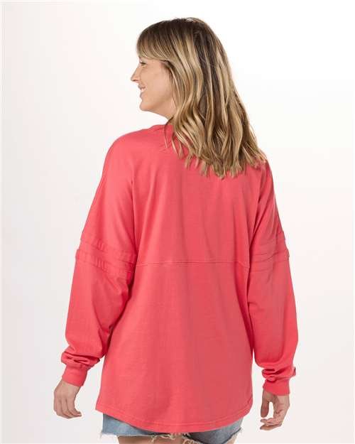 Women's Pom Pom Long Sleeve Jersey T-Shirt - Image 59