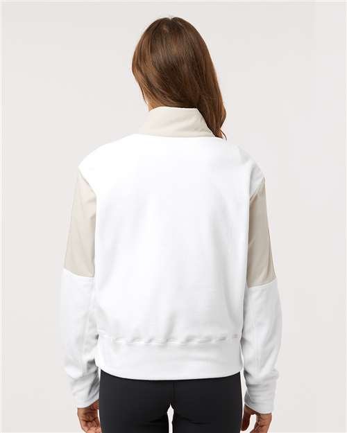 Women's Fleece Quarter-Zip Pullover - Image 6