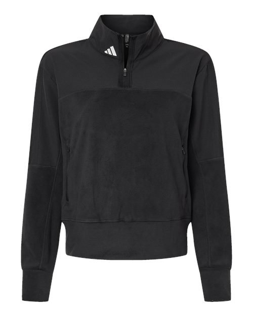 Women's Fleece Quarter-Zip Pullover - Image 8