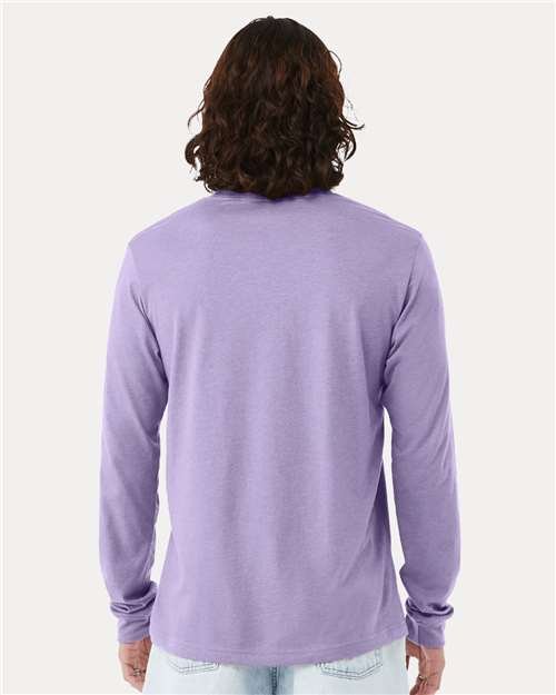 Heather CVC Long Sleeve Tee - Image 44