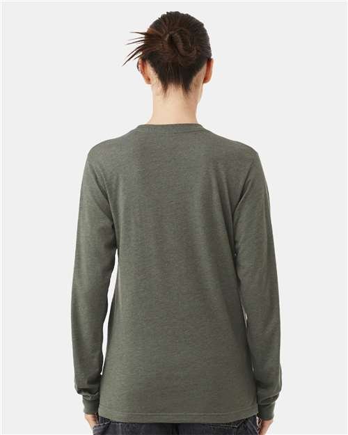 Heather CVC Long Sleeve Tee - Image 89
