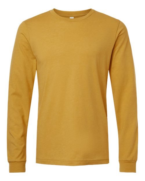 Heather CVC Long Sleeve Tee - Image 90