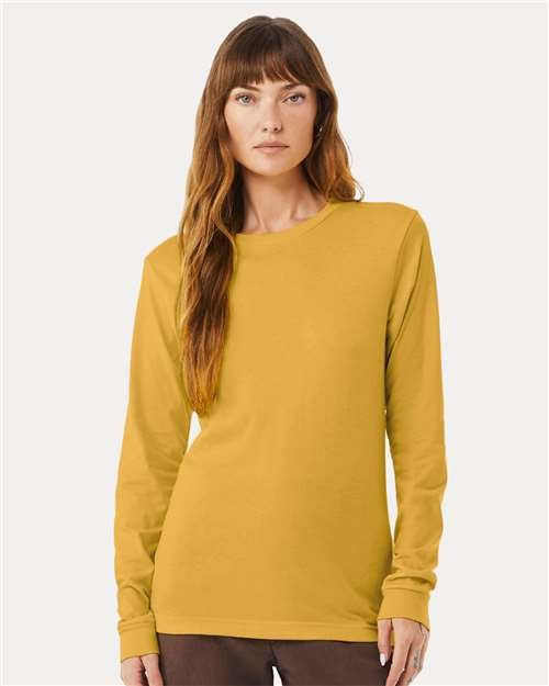 Heather CVC Long Sleeve Tee - Image 93
