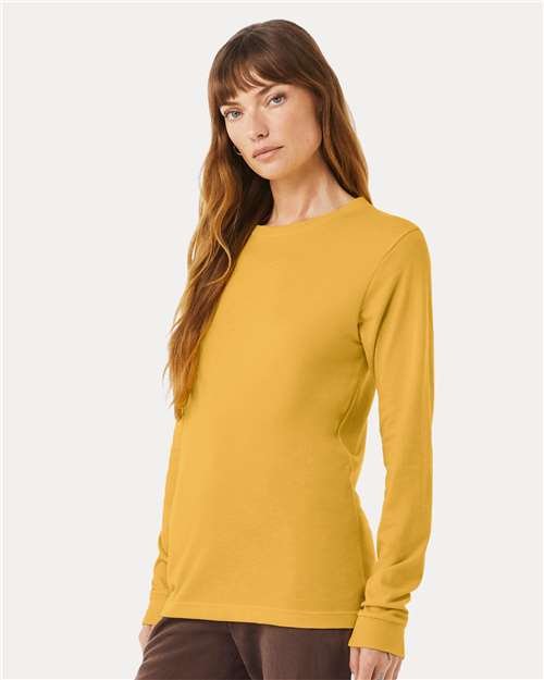 Heather CVC Long Sleeve Tee - Image 94