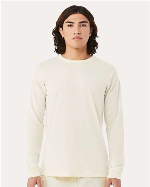 Heather CVC Long Sleeve Tee - Image 99