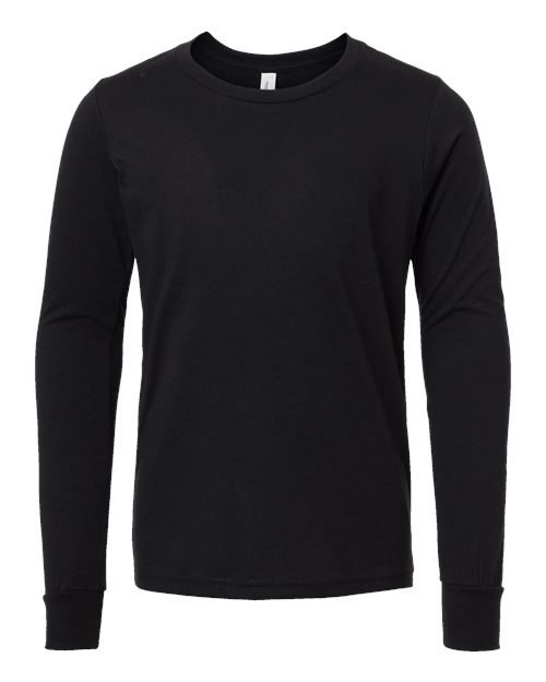 Youth Heather CVC Long Sleeve Tee - Image 35