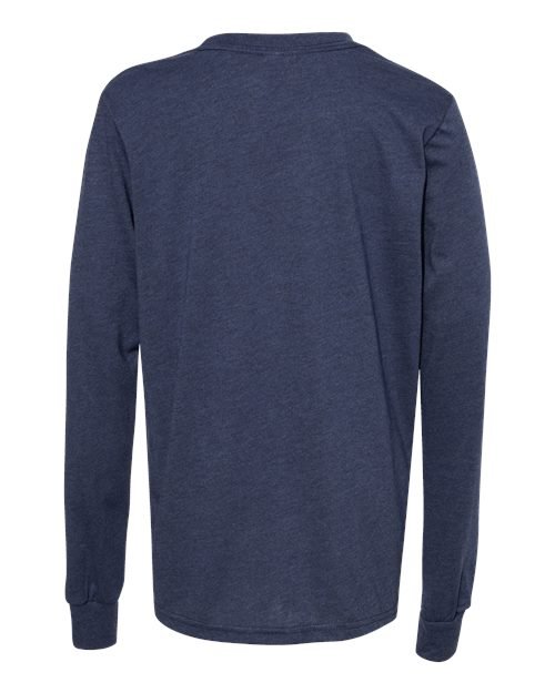 Youth Heather CVC Long Sleeve Tee - Image 24