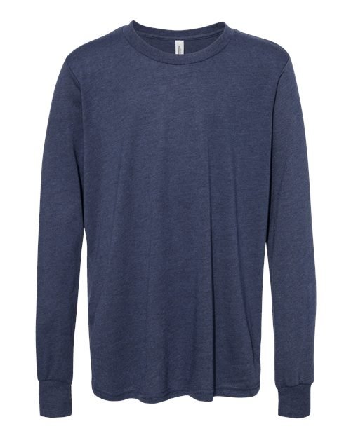 Youth Heather CVC Long Sleeve Tee - Image 23