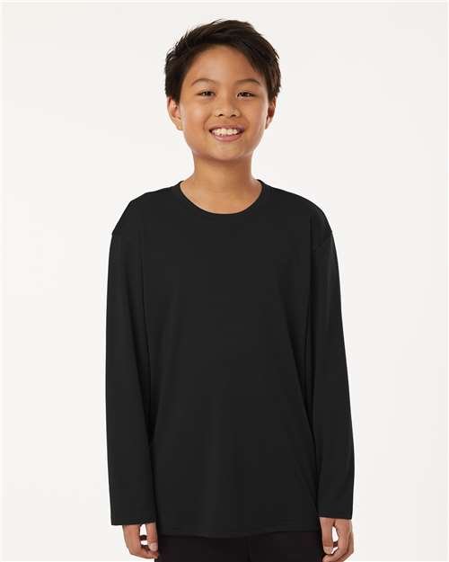Youth Pro-Lock Performance Long Sleeve T-Shirt - Image 4