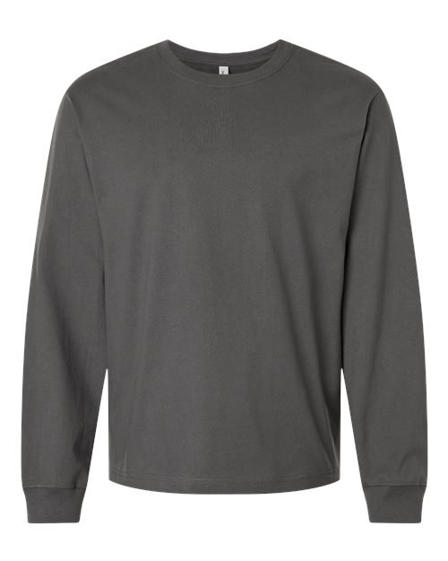 Unisex 7.5 oz Heavyweight Long Sleeve Tee - Image 3