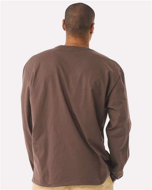 Unisex 7.5 oz Heavyweight Long Sleeve Tee - Image 26