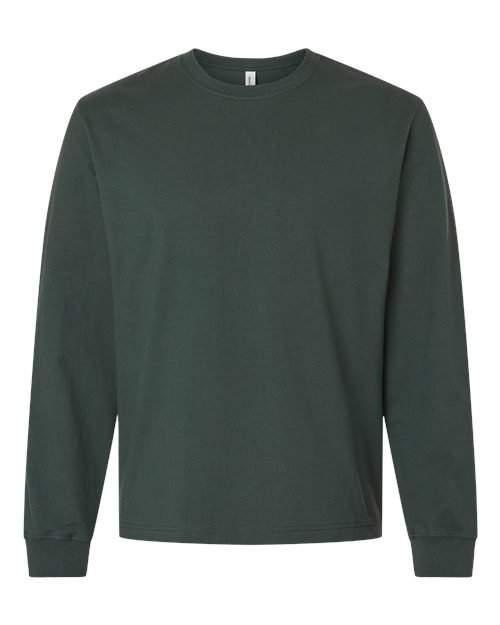 Unisex 7.5 oz Heavyweight Long Sleeve Tee - Image 33