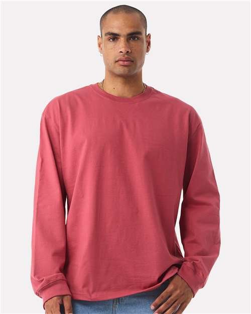 Unisex 7.5 oz Heavyweight Long Sleeve Tee - Image 54