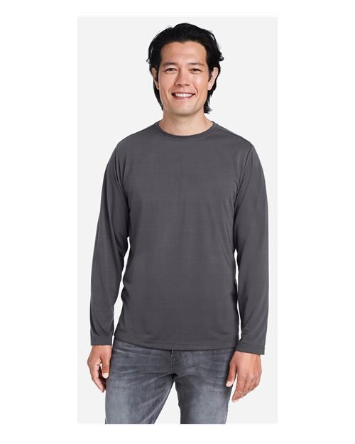 Unisex Fusion ChromaSoft™ Performance Long Sleeve T-Shirt - Image 11
