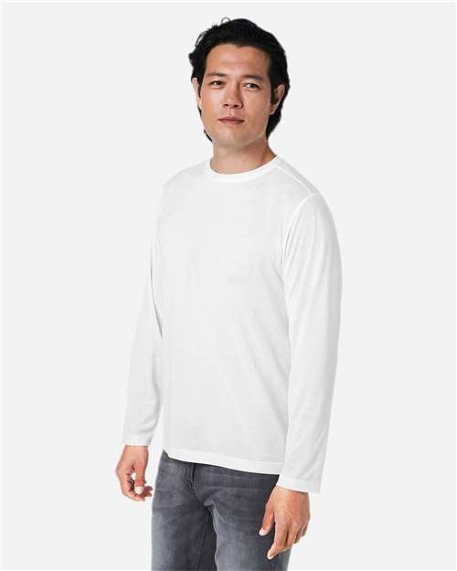 Unisex Fusion ChromaSoft™ Performance Long Sleeve T-Shirt - Image 36