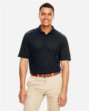Alternative view of Men's Radiant Performance Piqué Polo with Reflective Piping